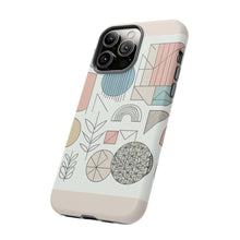 Lade das Bild in den Galerie-Viewer, iPhone Hülle &#39;&#39;Nordic Pastels&#39;&#39;, minimalistisches Design, hochwertiges Premium iPhone Case
