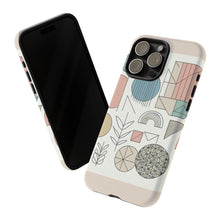 Lade das Bild in den Galerie-Viewer, iPhone Hülle &#39;&#39;Nordic Pastels&#39;&#39;, minimalistisches Design, hochwertiges Premium iPhone Case
