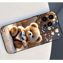 Lade das Bild in den Galerie-Viewer, iPhone MagSafe Schutzhülle Teddybär, hochwertiges Premium iPhone Case
