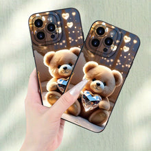 Lade das Bild in den Galerie-Viewer, iPhone MagSafe Schutzhülle Teddybär, hochwertiges Premium iPhone Case
