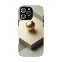 Lade das Bild in den Galerie-Viewer, iPhone Hülle &#39;&#39;Golden Dot&#39;&#39;, minimalistisches Design, hochwertiges Premium iPhone Case
