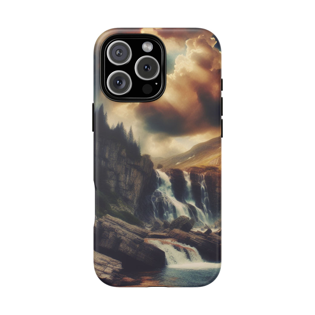 iPhone Hülle ''Falling Waters'', Natur Design, hochwertiges Premium iPhone Case