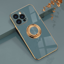 Lade das Bild in den Galerie-Viewer, iPhone Luxury Elegance Case | mit Magnet- Ringhalter/ Ständer Premium Schutzhülle
