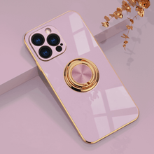 Lade das Bild in den Galerie-Viewer, iPhone Luxury Elegance Case | mit Magnet- Ringhalter/ Ständer Premium Schutzhülle
