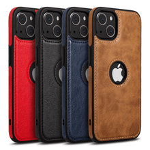 Lade das Bild in den Galerie-Viewer, iPhone Simple Leather Business Case | Premium Schutzhülle
