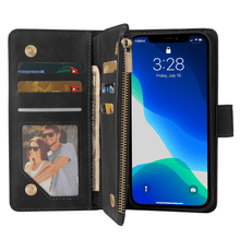 Lade das Bild in den Galerie-Viewer, iPhone Wallet Case™️ Kunstleder Geldbörse Premium Schutzhülle
