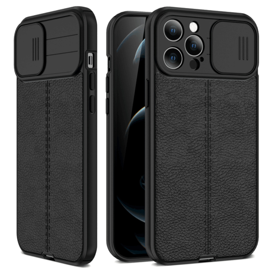 iPhone Cam Slide Leather Case™️ Premium Schutzhülle