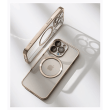 Lade das Bild in den Galerie-Viewer, iPhone Luxury MagSafe Clear Case Colored Ring | Premium Schutzhülle
