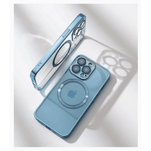 Lade das Bild in den Galerie-Viewer, iPhone Luxury MagSafe Clear Case Colored Ring | Premium Schutzhülle
