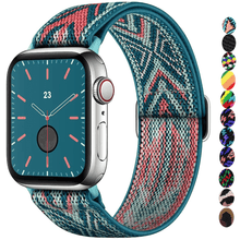 Lade das Bild in den Galerie-Viewer, Scrunchie Flex Nylon Pattern Armband™️ für Deine Apple Watch
