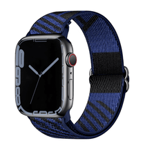 Lade das Bild in den Galerie-Viewer, Scrunchie Flex Nylon Pattern Armband™️ für Deine Apple Watch
