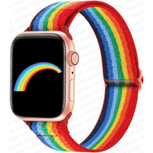 Lade das Bild in den Galerie-Viewer, Scrunchie Flex Nylon Pattern Armband™️ für Deine Apple Watch
