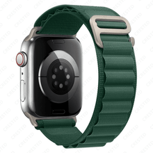 Lade das Bild in den Galerie-Viewer, Alpine Nylon Armband mit G-Titanhaken Verschluss™️ für Deine Apple Watch
