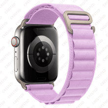 Lade das Bild in den Galerie-Viewer, Alpine Nylon Armband mit G-Titanhaken Verschluss™️ für Deine Apple Watch
