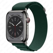 Lade das Bild in den Galerie-Viewer, Alpine Nylon Armband mit G-Titanhaken Verschluss™️ für Deine Apple Watch
