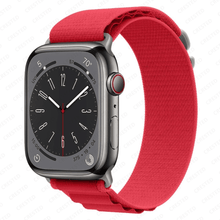 Lade das Bild in den Galerie-Viewer, Alpine Nylon Armband mit G-Titanhaken Verschluss™️ für Deine Apple Watch
