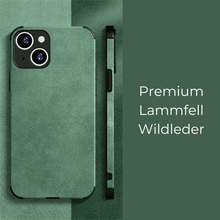 Lade das Bild in den Galerie-Viewer, iPhone Luxury Vintage Lambskin Leather Case™️ Premium Schutzhülle
