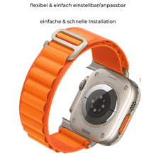 Lade das Bild in den Galerie-Viewer, Alpine Nylon Armband mit G-Titanhaken Verschluss™️ für Deine Apple Watch
