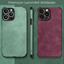 Lade das Bild in den Galerie-Viewer, iPhone Luxury Vintage Lambskin Leather Case™️ Premium Schutzhülle
