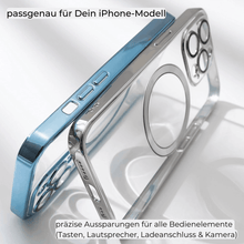 Lade das Bild in den Galerie-Viewer, iPhone Luxury MagSafe Clear Case Colored Ring | Premium Schutzhülle
